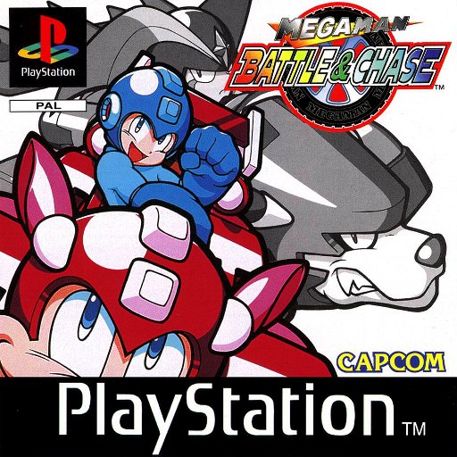 Megaman: Battle _ Chase box art