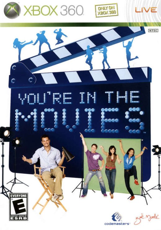 You're In The Movies box art