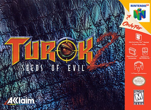 Turok 2: Seeds of Evil box art