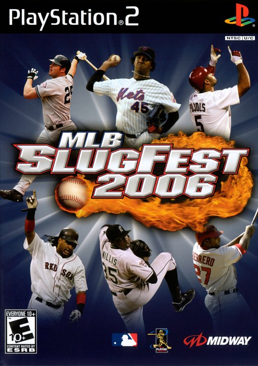 MLB SlugFest 2006 box art