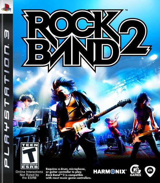 Rock Band 2 box art