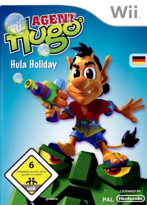 Agent Hugo: Hula Holiday box art