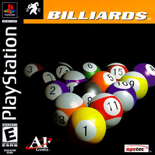Billiards box art
