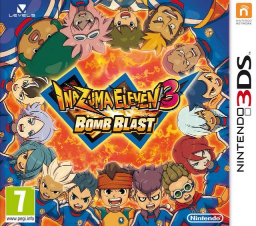 Inazuma Eleven 3: Bomb Blast box art