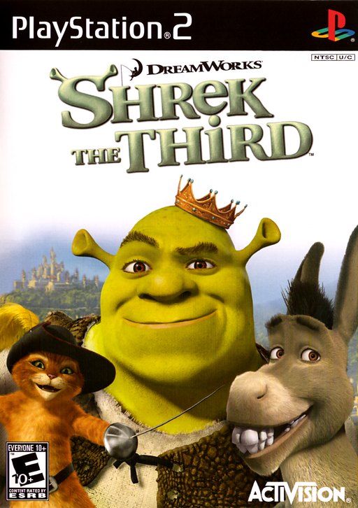 DreamWorks Shrek the Third box art