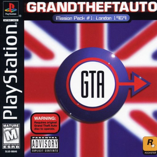 Grand Theft Auto: Mission Pack 1: London 1969 box art