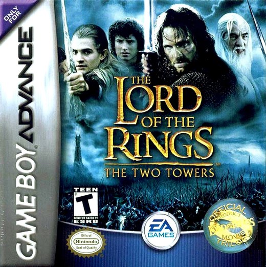 The Lord of the Rings: The Two Towers box art