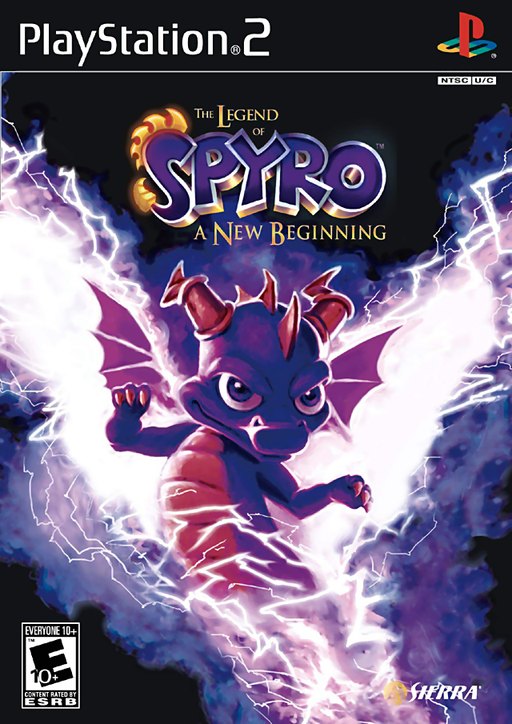 The Legend of Spyro: A New Beginning box art