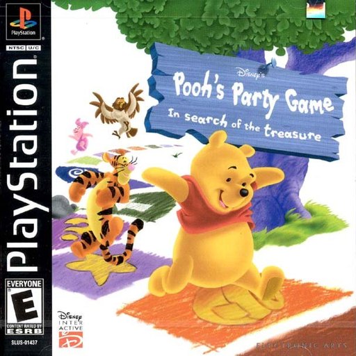 Disney's Pooh's Party Game: In Search of the Treasure box art