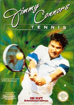 Jimmy Connors Tennis box art