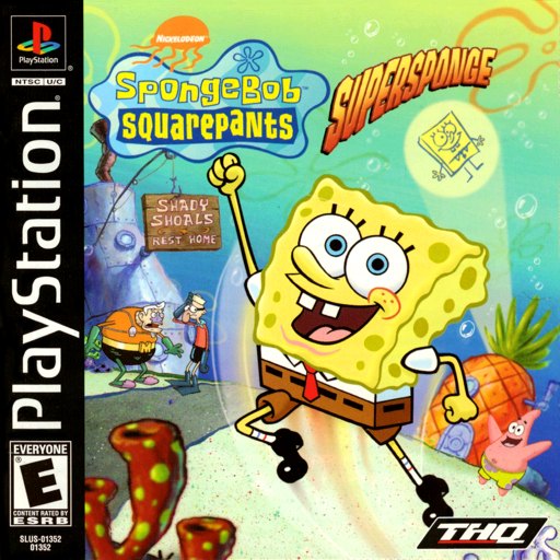 Nickelodeon SpongeBob SquarePants: SuperSponge box art