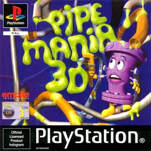 Pipe Mania 3D box art