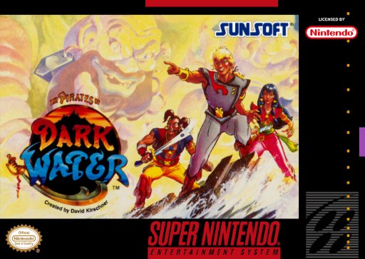 The Pirates of Dark Water box art