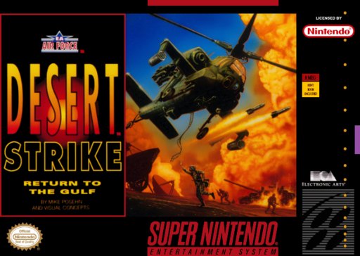 Desert Strike: Return to the Gulf box art