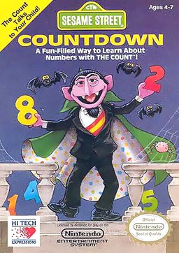 Sesame Street: Countdown box art