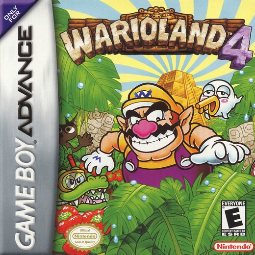 Wario Land 4 box art