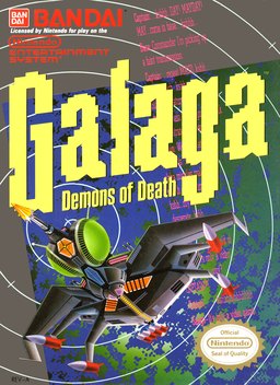Galaga box art