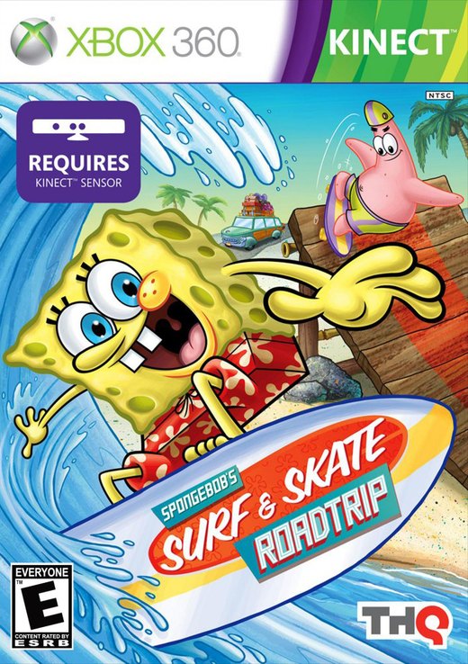 SpongeBob's Surf & Skate Roadtrip box art