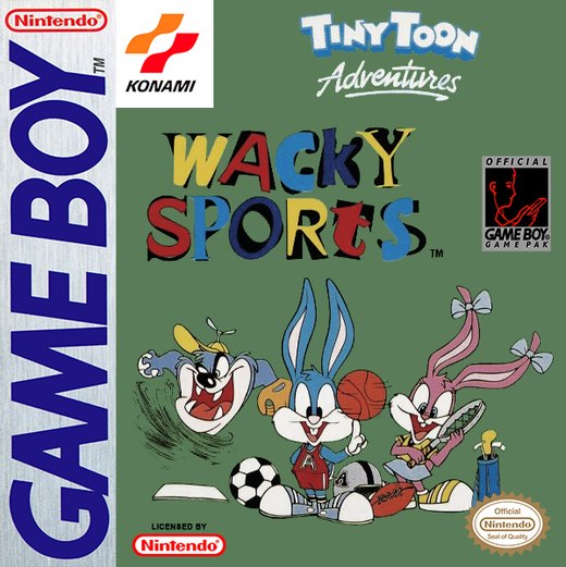 Tiny Toon Adventures: Wacky Sports box art
