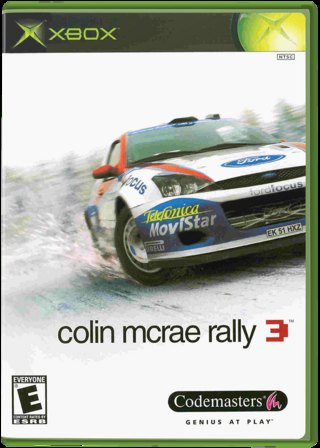 Colin McRae Rally 3 box art