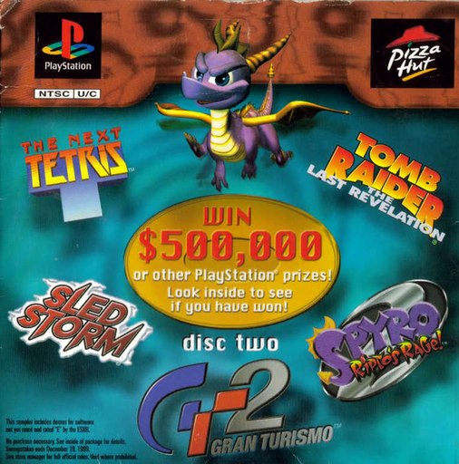 Pizza Hut Disc 2 box art