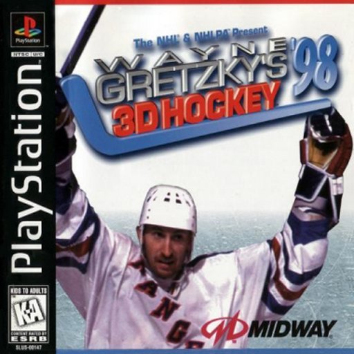 Wayne Gretzky's 3D Hockey '98 box art