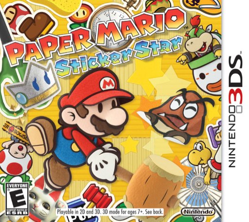 Paper Mario: Sticker Star box art