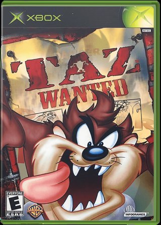 Taz: Wanted box art