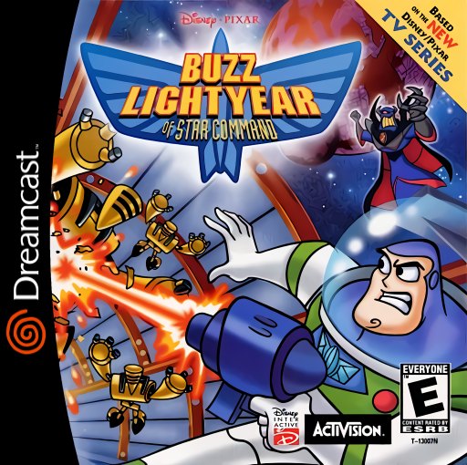 Disney-Pixar Buzz Lightyear of Star Command box art