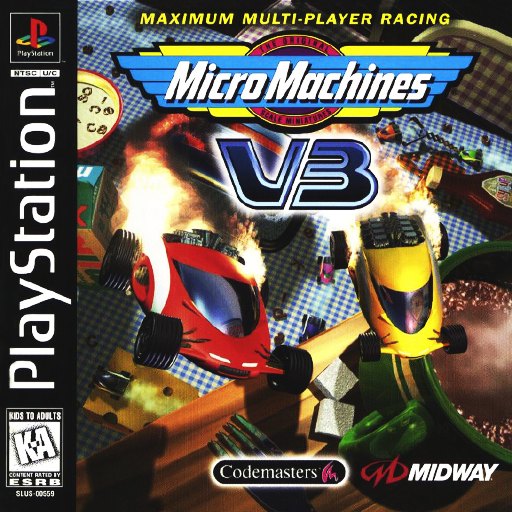 Micro Machines V3 box art