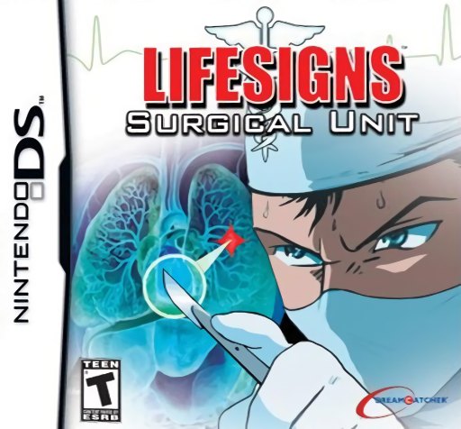 LifeSigns: Surgical Unit box art