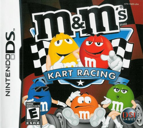 M_M's: Kart Racing box art