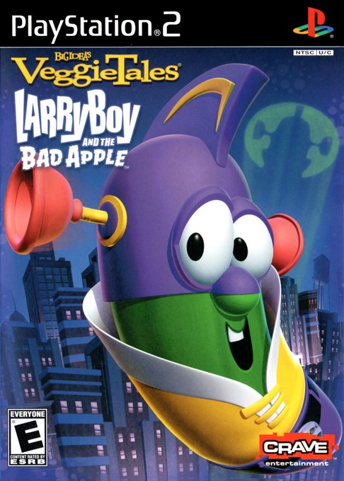Big Idea's VeggieTales: LarryBoy and the Bad Apple box art