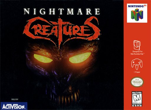 Nightmare Creatures box art