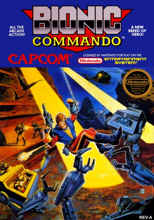Bionic Commando box art