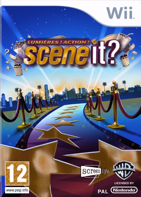 Scene It Lumieres ! Action ! box art