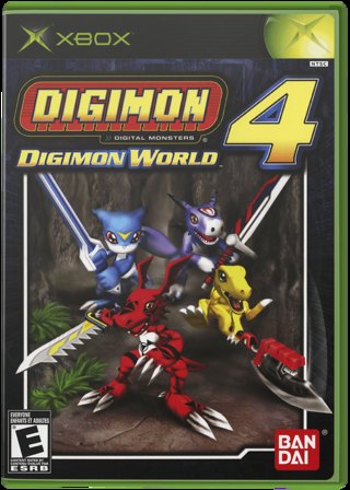 Digimon World 4 box art