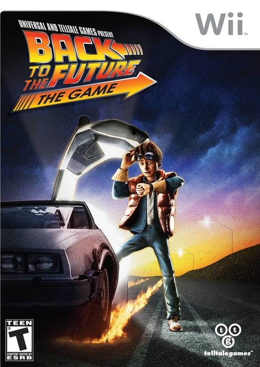 Back to the Future_ The Game box art