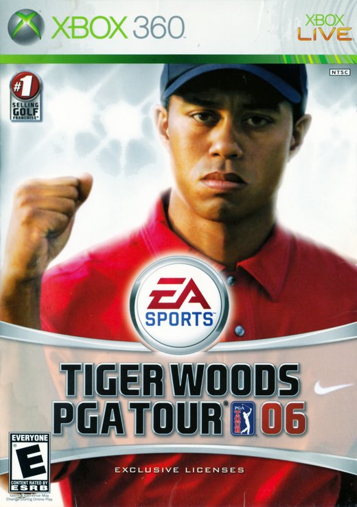 Tiger Woods PGA Tour 06 box art