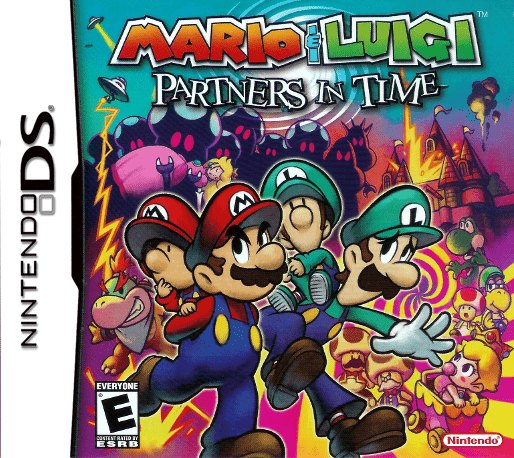 Mario _ Luigi: Partners in Time box art