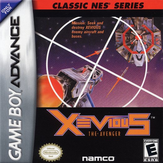 Classic NES Series: Xevious box art