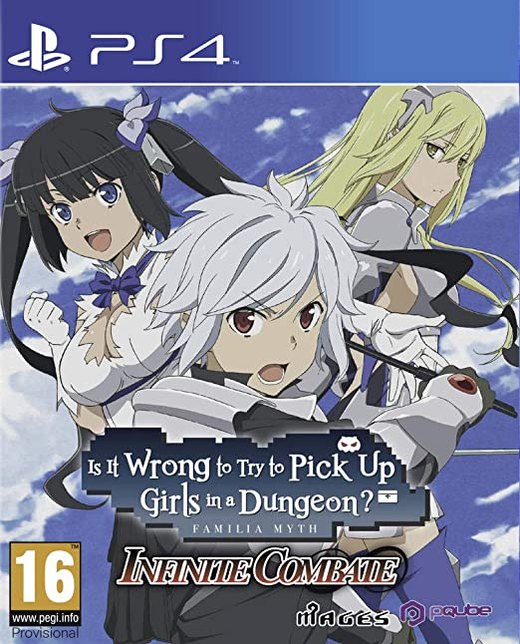 Is It Wrong to Try to Pick Up Girls in a Dungeon? Familia Myth: Infinite Combate box art