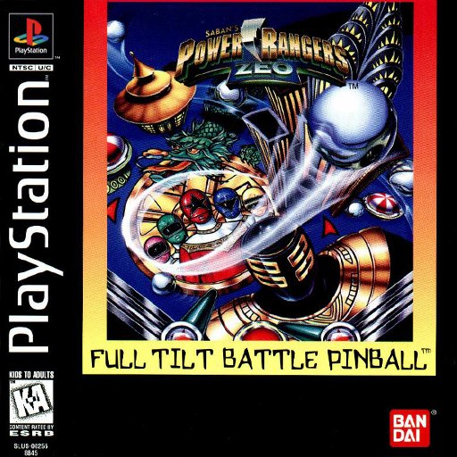 Saban's Power Rangers Zeo: Full Tilt Battle Pinball box art