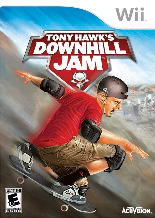 Tony Hawk's Downhill Jam box art