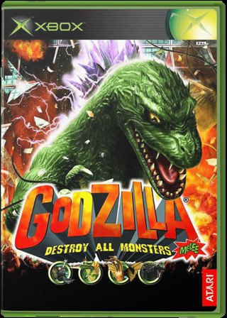 Godzilla: Destroy All Monsters Melee box art