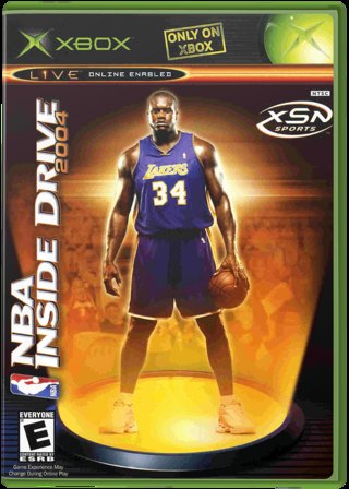 NBA Inside Drive 2004 box art