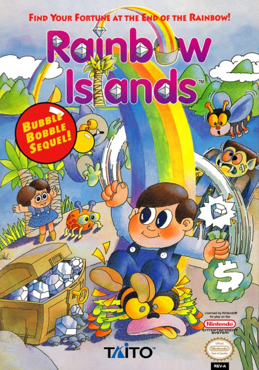 Rainbow Islands box art