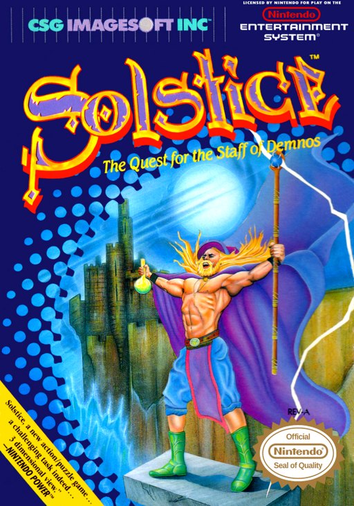 Solstice: The Quest for the Staff of Demnos box art