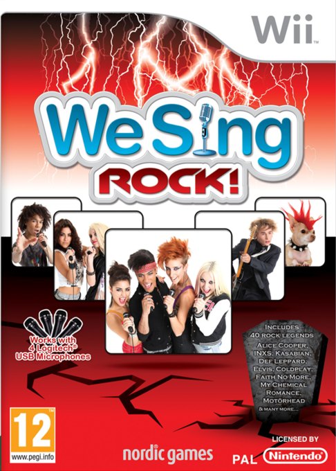 We Sing Rock! box art