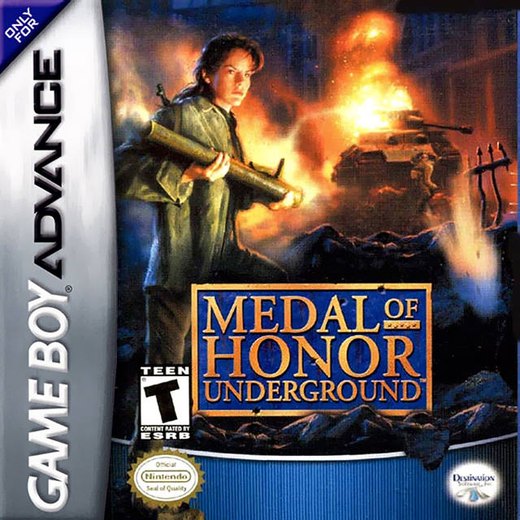 Medal of Honor: Underground box art